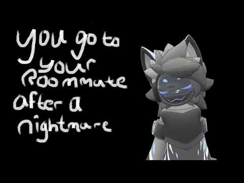 [Furry ASMR] you go to your roommate after a nightmare [m4m]