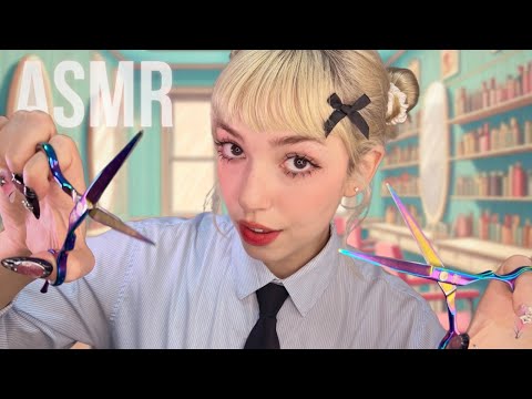 [ASMR] O CORTE DE CABELO MAIS RELAXANTE DE TODOS 😴✂️