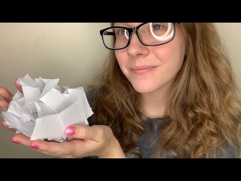 ASMR Paper Tearing/Ripping (No Talking)