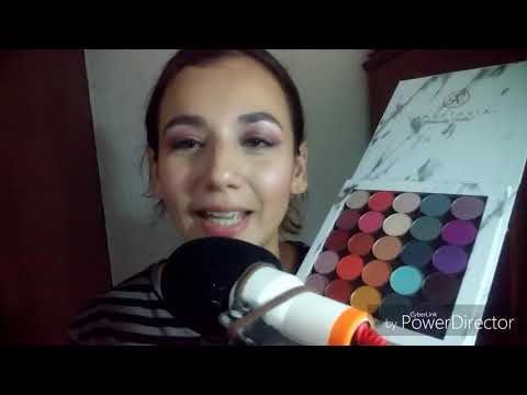 ASMR HACIENDO SWATCHES CON MAQUILLAJE