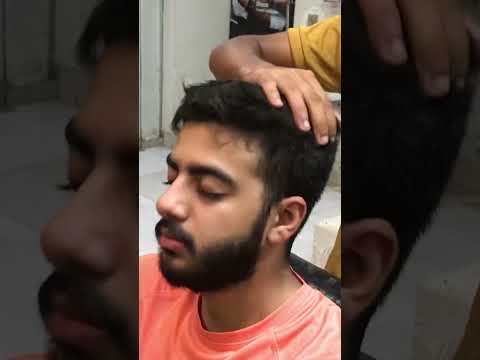 ASMR head Massage #sleepaidasmr #headmassage #headandneckmassage #asmrsounds #lahoribarber #relax