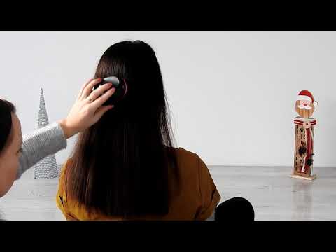 Head brush and soft back scratch*ASMR