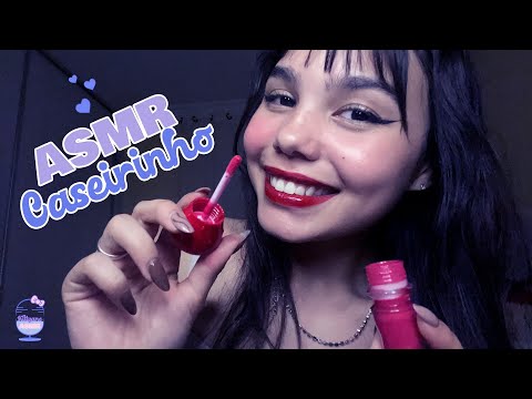 ASMR (caseirinho) | te COLOCANDO p dormir de pertinho 💤🤍