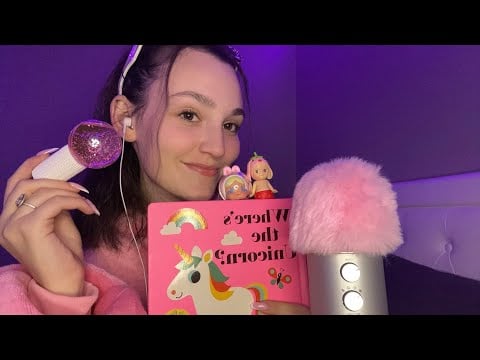 ASMR Pink Tingly Triggers ONLY 💗(relax & sleep) 