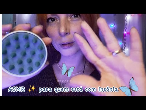 INSÔNIA ☆ASMR☆ DURMA RÁPIDO E PROFUNDO 😴 #asmrinsonia