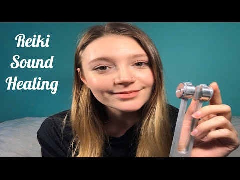 ASMR Reiki Aura Sound Healing 🌟 Aura Scanning, Tuning Fork, Tibetan Singing Bowl 💫