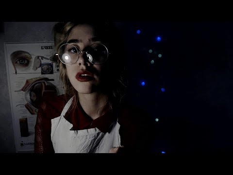 [ASMR] 1950's Eye Exam (French Accent) ~