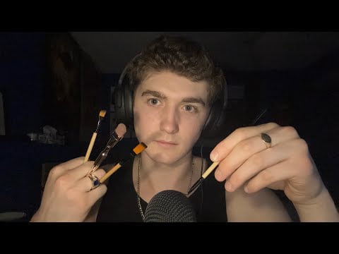 Mic brushing to give you tingles | ASMR 