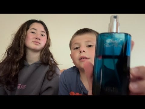 ASMR Smelling Colognes With My Cousin