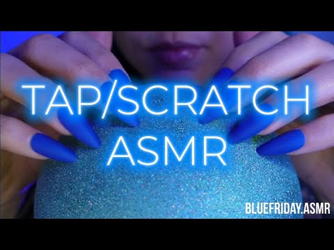 Tapping & Scratching ASMR🩵 (No Music)