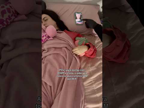 Sempre envio ASMR sem querer pros meus contatos… #foryou #fy #asmr