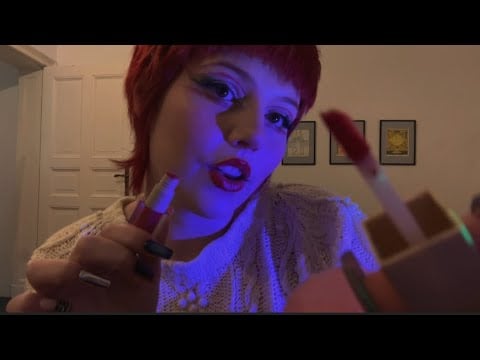 ASMR Elf Does Your Christmas Makeup ✨ Soft Whispers, Brushing, Close Up (Day 2/24)