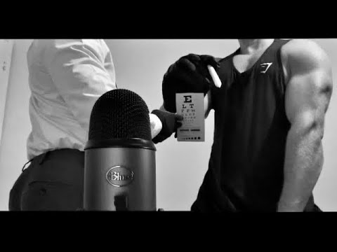 Repeating Your Cranial Nerve Exam - ASMR (Black and White Compilation)
