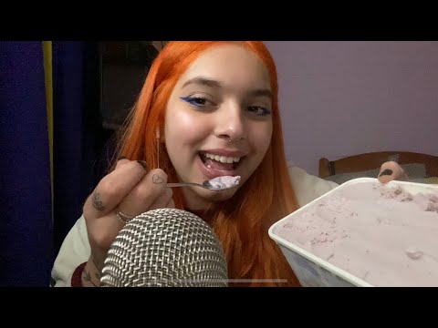 ASMR COMIENDO HELADO Y HABLANDO DE MI VIDA| SOFIWI