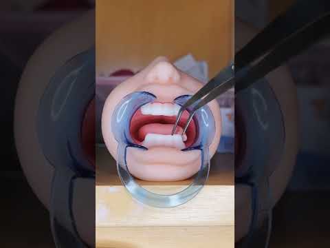 REMOVENDO O SISO - ASMR  #shorts