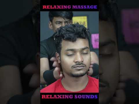 Massage With Different Tools | ASMR Massage | Neck Cracking | Head Massage ASMR #shorts