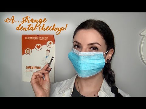 ASMR A...strange dental checkup! 👩‍⚕️ (roleplay eng)