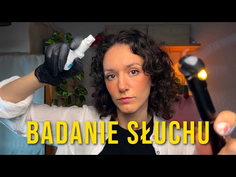 badanie słuchu u lekarza👂roleplay ASMR po polsku