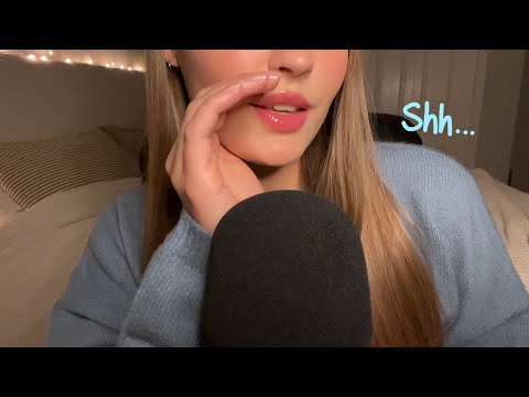 asmr | inaudible whispering 'telling you a secret'