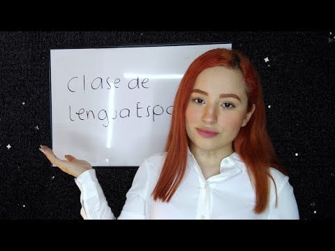 CLASE DE LENGUAJE ESPAÑOL | SOFT SPOKEN | ASMR Español