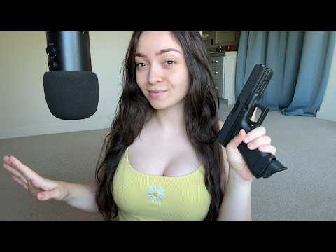 ASMR Rambling With My Glock 17 9mm Pistol Using Blue Yeti Microphone