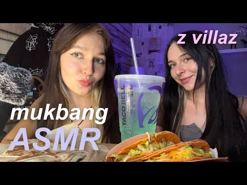 ASMR Mukbang | Taco Bell Z @villaz19 (Polish ASMR, Tapping, Eating Sounds)
