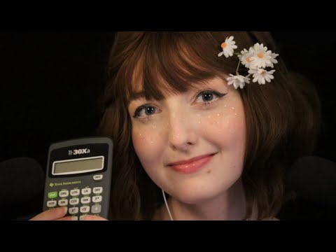 ASMR Calculator Tapping and Clicking (No Talking)