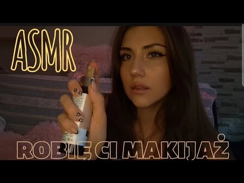 [ASMR PL] Robię ci makijaż 😏 (jesteś moim przyjacielem ❤️ szept, tapping)
