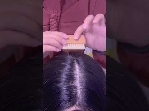 Hair and Scalp ASMR No Talking