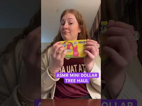 ASMR DOLLAR TREE HAUL #asmr #asmrsounds #haul #tapping #crinklingsounds