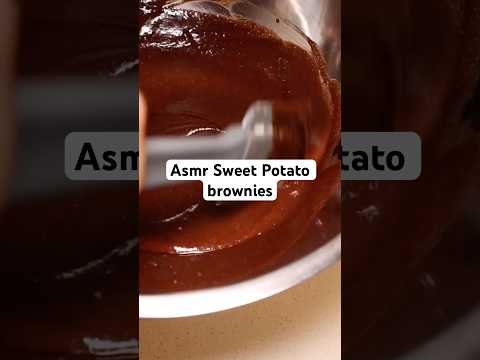 #asmr Making fudge brownies to help you relax 👩🏻‍🍳 Full video