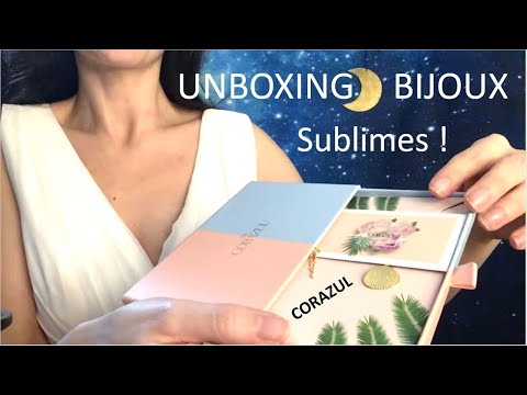 ASMR * Unboxing bijoux Corazul * J'adore !