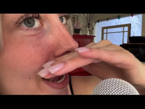 ASMR Repeating my subscribers names! Part 2 (close up clicky whisper)
