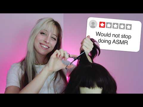 worst rated hair salon ASMR