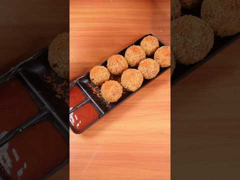 🔥ASMR Soya Balls Recipe 🤤 | Crispy & Spicy Soya Snacks #shorts #short
