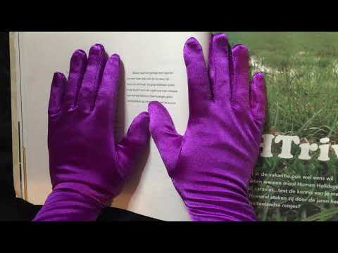 OPERA GLOVES 🖤 ⛈ THUNDER  and  WHISPER  in DUTCH 👄  [[ASMR]]