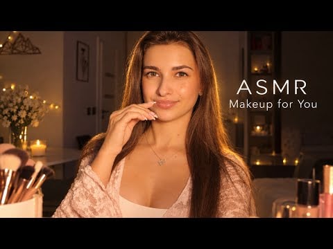 Asmr | 10 minutes Makeup For You🤩💄Personal Attention for your Deep Sleep