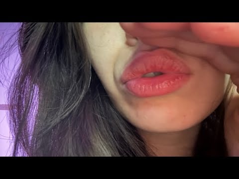 ASMR SUPER Up Close Whispering! (Mouth sounds) 