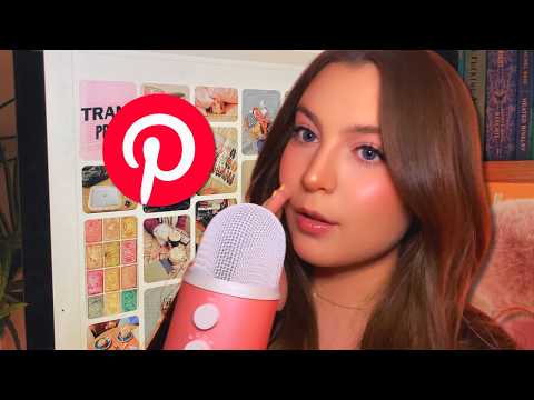 ASMR Scrolling Through Pinterest | Extra Clicky Whispers ⭐️