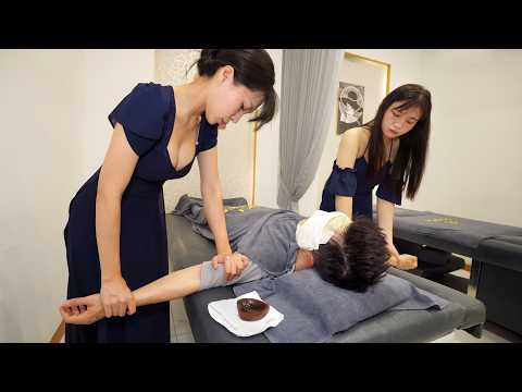 ASMR: It Couldn't Be MORE Relaxing! 4-Hand Vietnam Barbershop Massage Experience