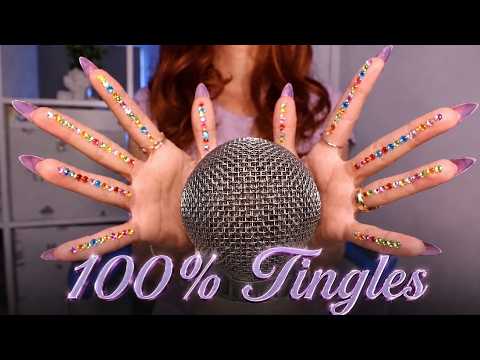 ASMR Brain Massage 😴 100% Tingles for Deep Sleep | Mic Scratching, Ear Triggers & More