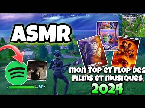ASMR FRANÇAIS • Mes Films et Musiques préférés de cette année 2024 😴💤