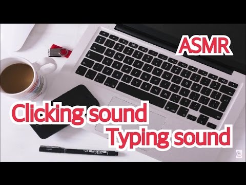 【音フェチ】[囁き] クリック音、タイピング音 -binaural-【ASMR】