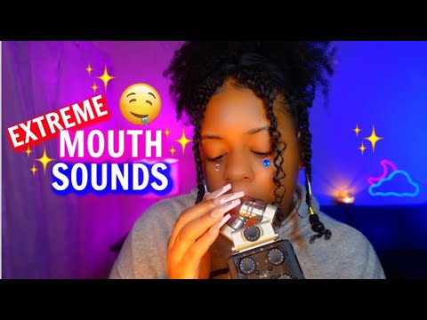 ASMR - HIGHLY SENSITIVE & INTENSE EXPERT MOUTH SOUNDS 🤤✨(WET/STCKY & EAR MELTING)✨