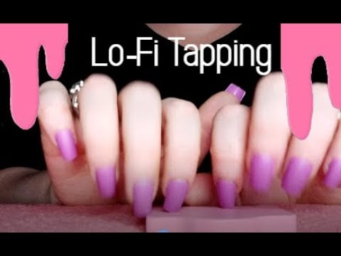 Lo-fi ASMR Fast Tapping Close Up, Tingly. (NO TALKING)