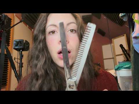ASMR Haircut BUT I Wanted To Be A Doctor (So You're My Patient Now)