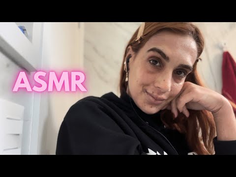 ASMR COMO EU CUIDO DA MINHA PELE EM DIAS DE ALERGIA