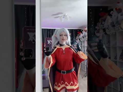 Frieren-Megumin Cosplay #animecosplay #cosplay #cosplayer #anime #cosplaygirl #konosuba #frieren