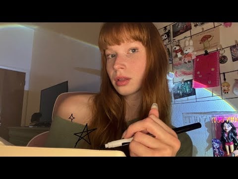 ASMR drawing you in 5 minutes ◡̈