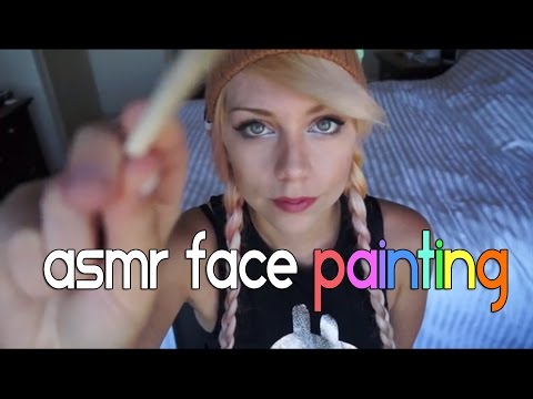 [ASMR] Face Painting Role Play